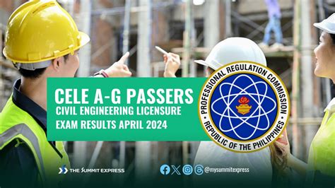 cele passing rate|CELE RESULTS: April 2023 Civil Engineering Board Exam Passers.
